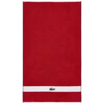 Lacoste LCASUAL Handtuch 55 x 100 cm rot