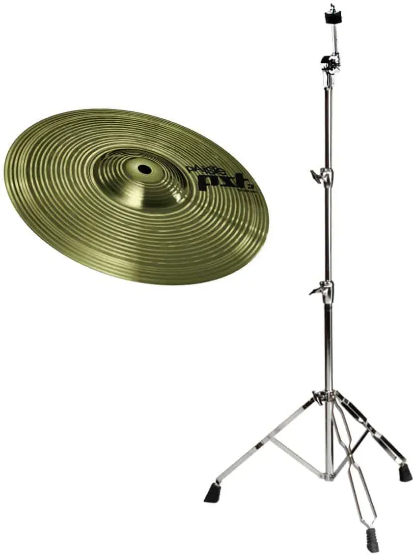 Paiste 10" PST 3 Splash + Beckenständer gerade Set