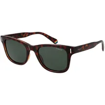 Polaroid PLD 6206/S Unisex-Sonnenbrille Vollrand Quadratisch Kunststoff-Gestell, braun