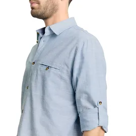 Tom Tailor Langarmhemd Blau M