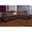 exxpo - sofa fashion Eckcouch Kunstleder 2-Sitzer Braun