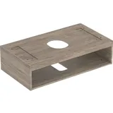 Geberit Unterschrank für Aufsatzwaschtisch 90 x 0 x 0 cm Nussbaum