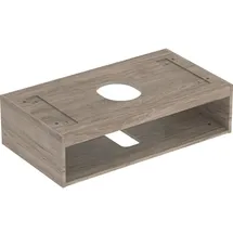 Geberit Unterschrank für Aufsatzwaschtisch 90 x 0 x 0 cm Nussbaum
