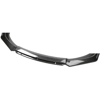 SOUTES Auto Frontspoiler Lippe für Audi SQ7 2016-2024, Frontstoßstange Frontlippe Spoiler Lip Splitter Diffusor Front Spoilerlippe Body Kit Zubehör,B-Carbon Fiber Black