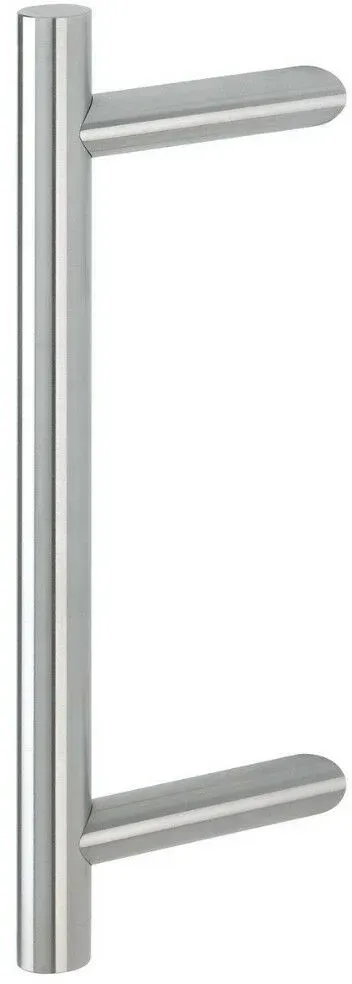 Hoppe Stoßgriff Stangengriff Bügelgriff Haustürgriff Edelstahl 400-1800 mm E5012, Stoßgriff Maß: Länge 1400mm Achsmaß 1000mm