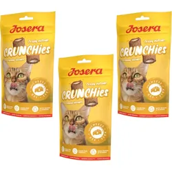 JOSERA Crunchies - mit Käse (Katzenleckerli) 3x60g