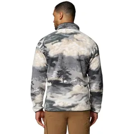 Columbia Helvetia II Printed Half Snap Fleece - Fleecepullover grau M