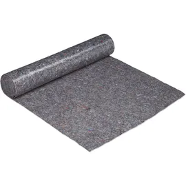 Relaxdays Malervlies grau 1 m x 25 m