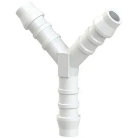 Riegler Y-Schlauchverbindungsstutzen, für Schlauch LW 4, Winkel 90°, POM