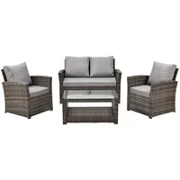 Svita ROMA Lounge-Set braun