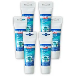 6x 100g LIQUI MOLY 25045 Winschfett Marine Winschfett Tube