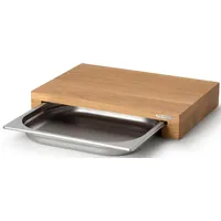 Continenta Schneidebrett mit Schublade Eiche