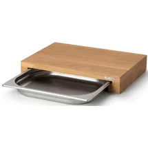 Continenta Schneidebrett mit Schublade Eiche