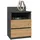 Top e shop M1 Anthrazit/artisan Nachttisch/nachttisch 2 Schubladen - Oak - One Size