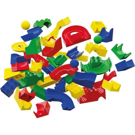 HUBELINO Kugelbahn Bahnelemente-Set 128-tlg 420381