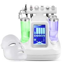 7 in 1 Wasserstoff Sauerstoff Schönheit Maschine Hydrafacial Gerät Hydro Microdermabrasion Gerät Radiofrequenz Gesicht Reinigung Gerät Neues Upgrade Professionell Aquafacialgerät | EU Stock