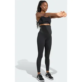 adidas Powerimpact Luxe Medium-Support Maternity Sport-BH schwarz|grau M (A-B)