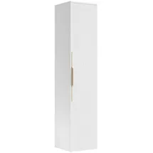 Badplaats Badezimmerschrank, Weiß, Holz, Rechteckig, 33x170x38 cm, Badezimmer, Badezimmerschränke, Hochschränke