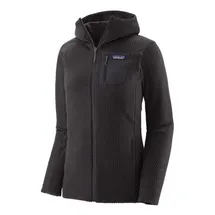 Patagonia Damen Fleece R1 Air Full Zip Hoody black - M