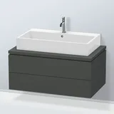 Duravit L-Cube Unterschrank, 2 Schubkästen,