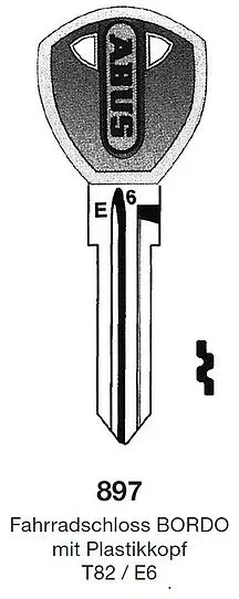 Schlüsselrohling ABUS 897