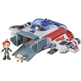 Hasbro Star Wars Crimson Firehawk 43 cm Raumschiff mit 2 Action-Figuren
