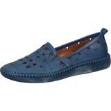 Manitu Slipper Gummizug blau
