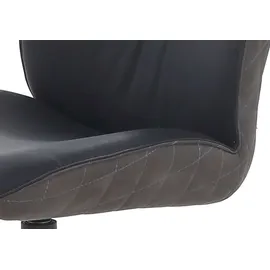 Jockenhöfer Esszimmerstuhl Fiete Leder schwarz 2er Set