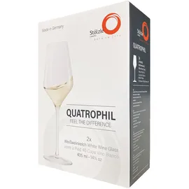 Stölzle Stolzle Lausitz Quatrophil Weißweinglas 0,405 l 2 Stück