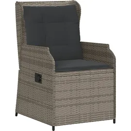 vidaXL Garten-Lounge-Set 5-tlg. grau