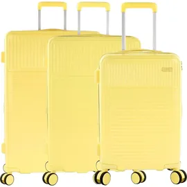HEYS Pastel Koffer-Set 3-tlg. gelb