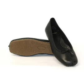CLARKS Freckle Ice Ballerinas Black Leather 37 1/2