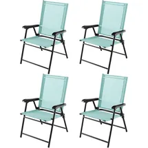Costway Gartenstuhl 60 x 93 x 65 cm grün 4 St.