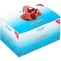 Läufer Gummibänder Rondella im Karton, 130 x 10 mm, 1.000 g
