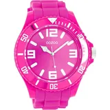 Oozoo Unisex-Armbanduhr Silicone Collection Analog Silikon pink C4166