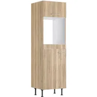 OPTIFIT Hochschrank Erik290 60 x 58,4 x 211,8 cm Braun