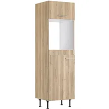 OPTIFIT Hochschrank Erik290 60 x 58,4 x 211,8 cm Braun