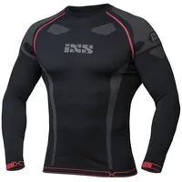 IXS Underwear Shirt 365 Langarm Funktions-Shirt Schwarz/Grau XS/S