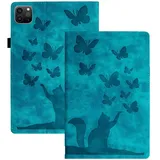 xinyunew Hülle für Fire Max 11-Tablet Folio Flip PU Leder Schutzhülle Fire Max 11-Tablet Stifthalter Stand Wallet Cover Case Tablet Hülle Fire Max 11-Tablet Grün