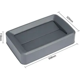 Jantex Grauer Jantex-Deckel für 60/80 Liter Slim-Container