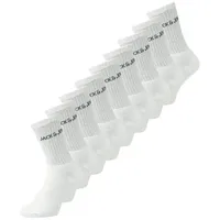 JACK & JONES Tennissocken 9er Pack Schwarz/Weiß 41-46