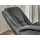 Livetastic Relaxsessel Harry Velours 77 x 107 x 88 cm Dunkelgrau mit Relaxfunktion