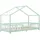 [en.casa] Kinderbett Treviolo 90 x 200 cm Kiefer massiv mintgrün/weiß