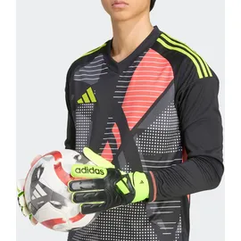 adidas Torwarthandschuhe ADIDAS PERFORMANCE "COPA GL CLB", Damen, Gr. 9, schwarz (schwarz, lucid lemon, lucid lemon), Kunstfaser, Handschuhe