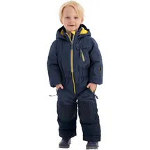 KILLTEC FIRST INSTINCT by killtec Kinder Overall FISW 31 MNS ONPC Skioverall/Schneeanzug mit Kapuze, wasserdicht, waldgrün, dunkelblau