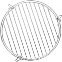 Schneider Grillgeräte Grillrost Ø 40 cm Edelstahl weiß
