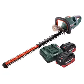 Metabo HS 18 LTX BL 75 inkl. 2 x 8,0 Ah + Ladegerät