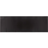 vidaXL Teppich, Rechteckig Dunkelbraun 100x300 cm Bambus