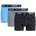 3PK Blau Grau M