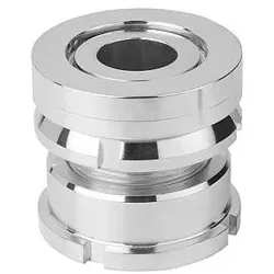 Höhenverstell-Element mit Kugel-Ausgleichsscheibe, D=6,6 Vergütungsstahl, D2=25